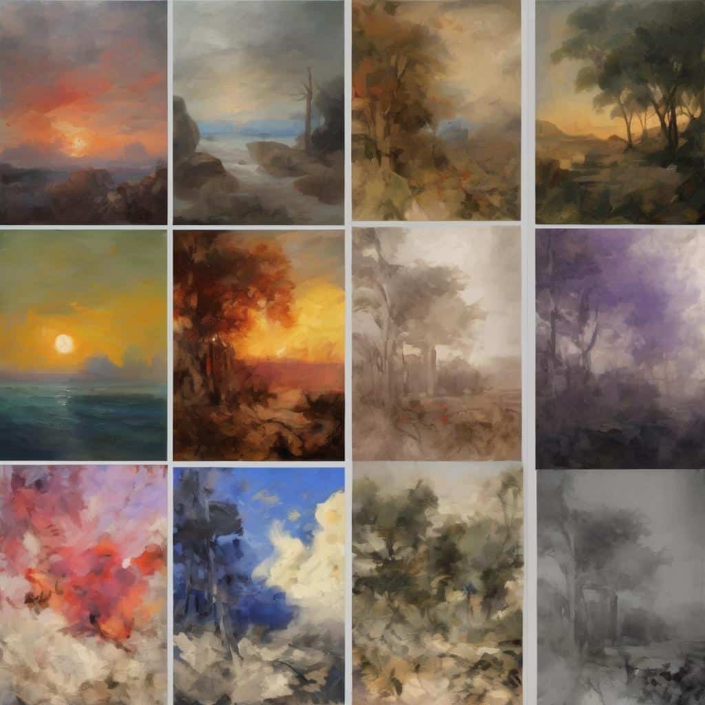 πούλευση γαλήνιο τοπίο με αντανάκλαση υπέροχο ροδοπρωινό.